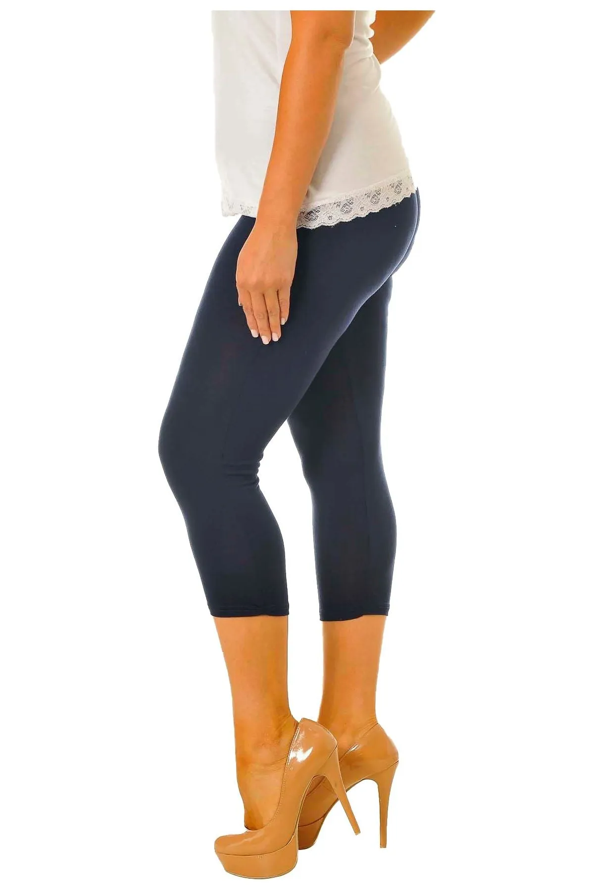 3/4 Length Cropped Leggings