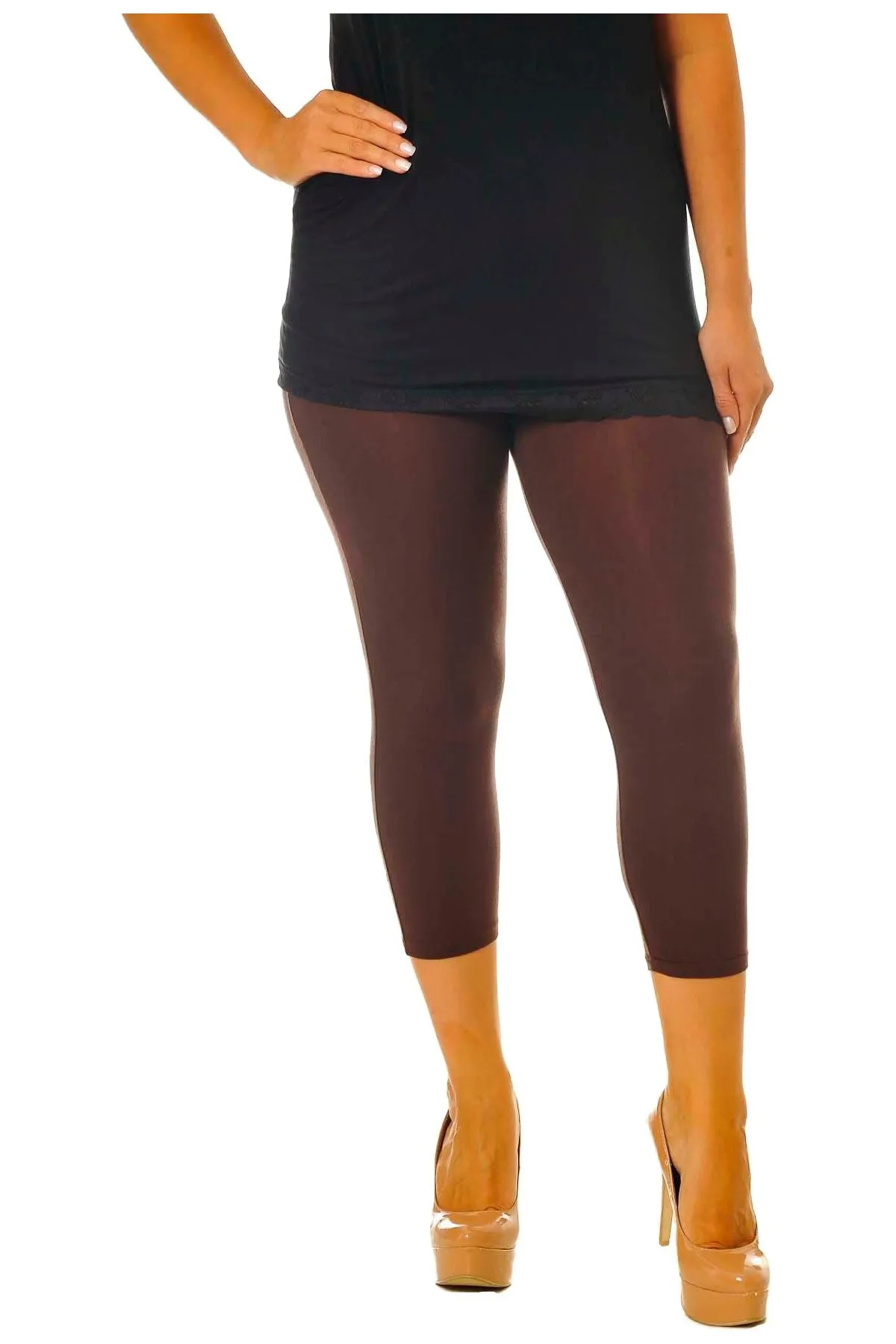 3/4 Length Cropped Leggings