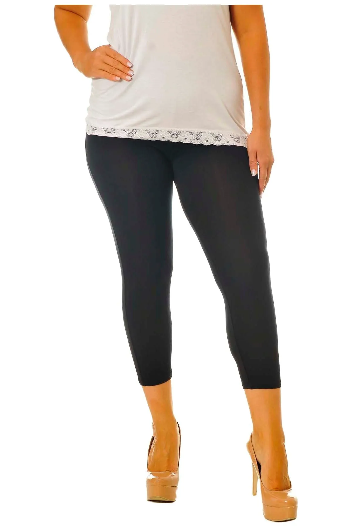 3/4 Length Cropped Leggings