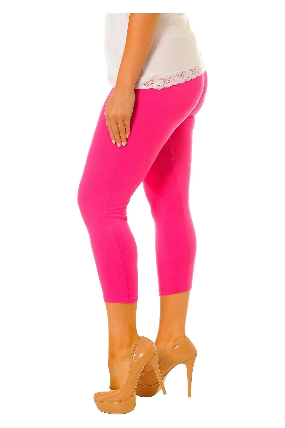 3/4 Length Cropped Leggings