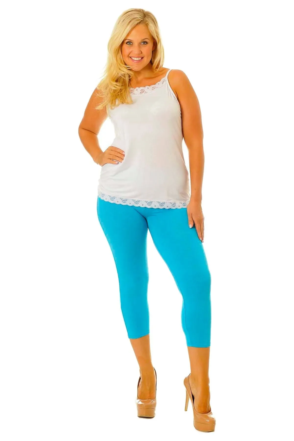 3/4 Length Cropped Leggings