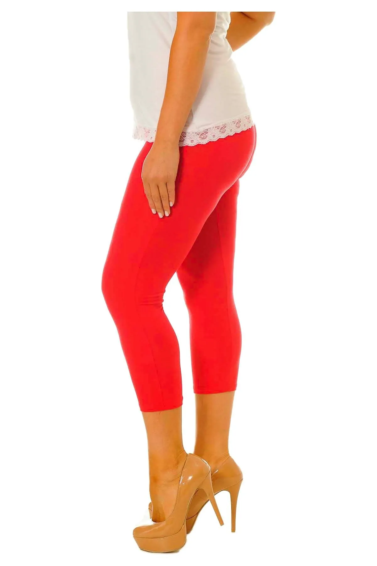 3/4 Length Cropped Leggings