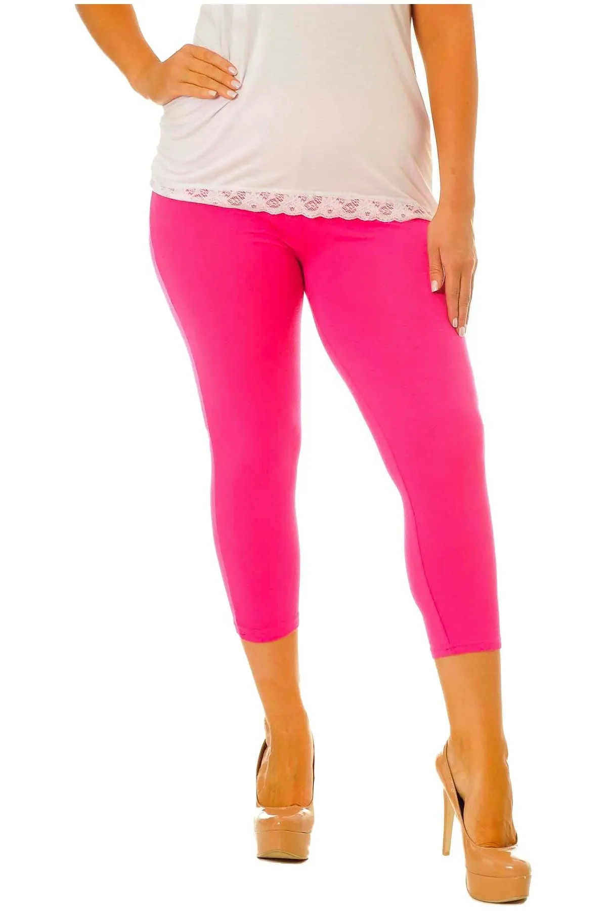 3/4 Length Cropped Leggings