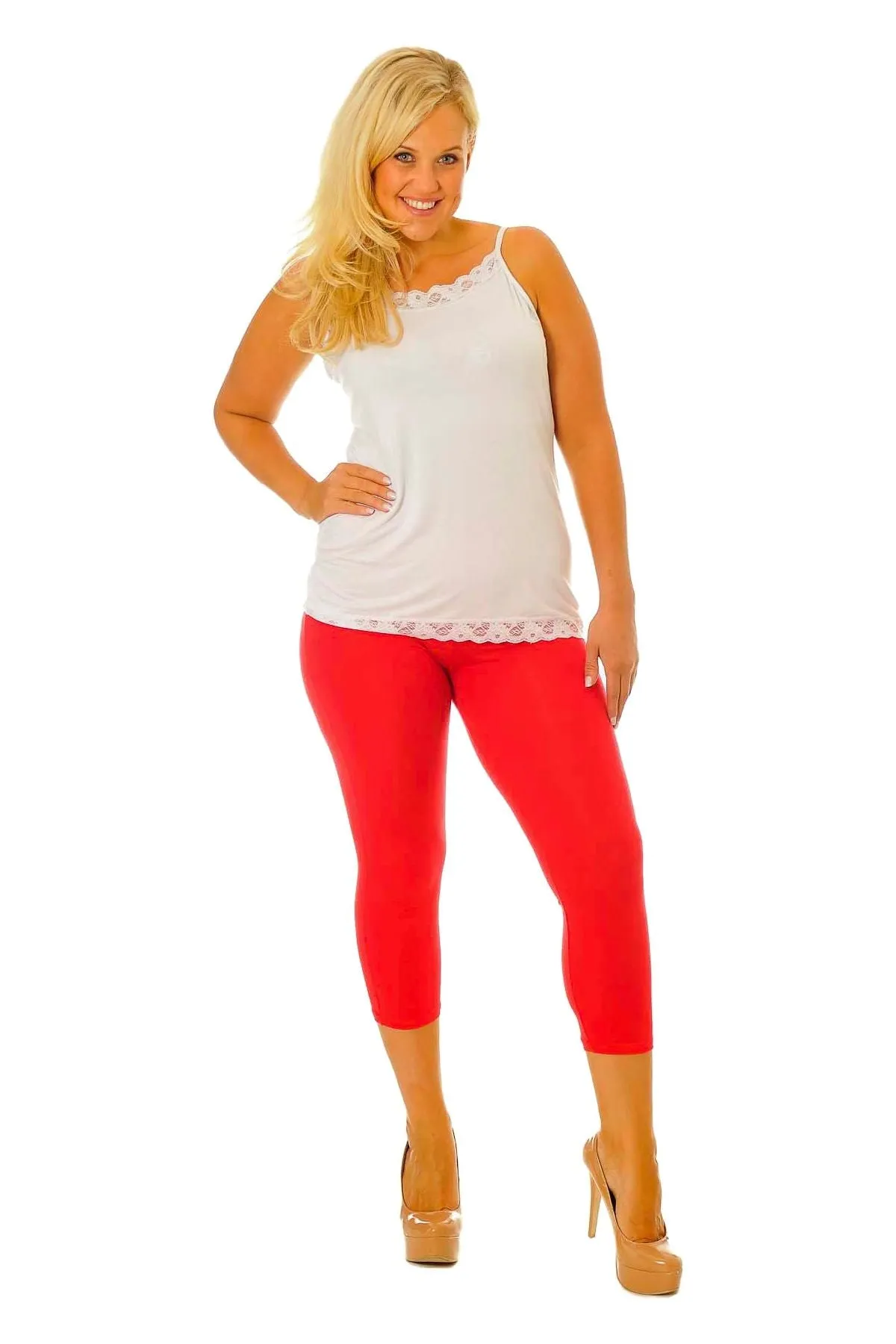 3/4 Length Cropped Leggings
