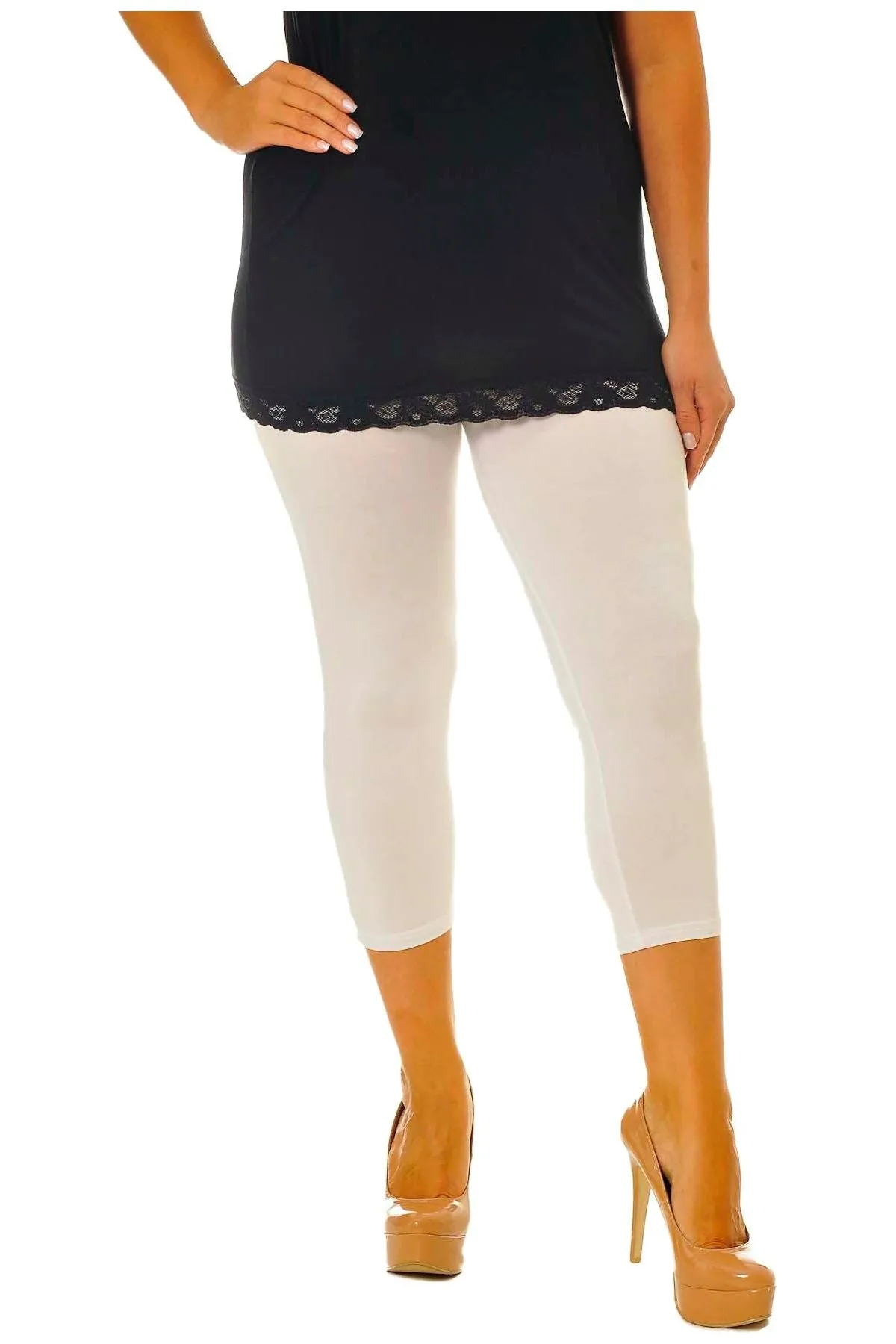 3/4 Length Cropped Leggings