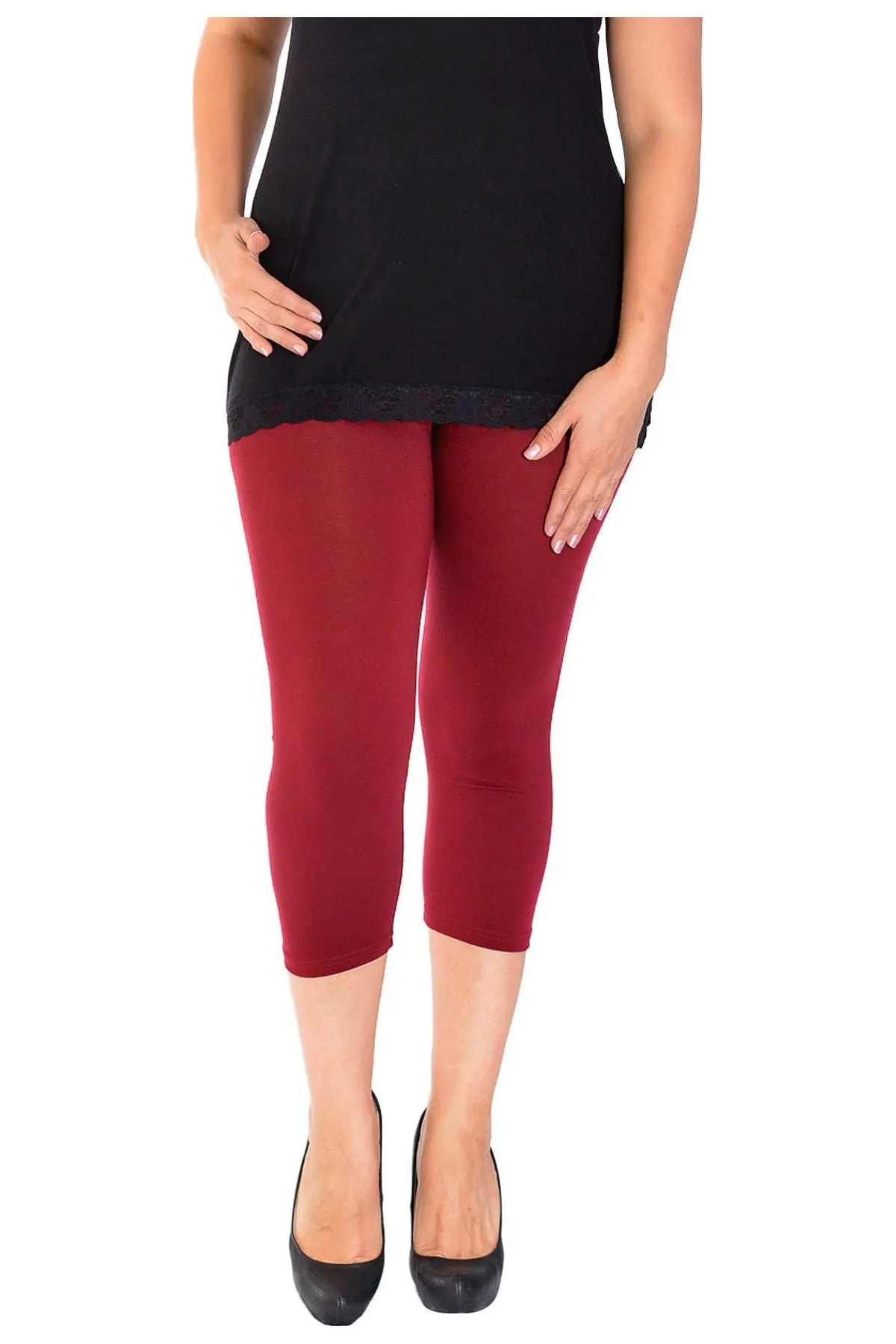 3/4 Length Cropped Leggings