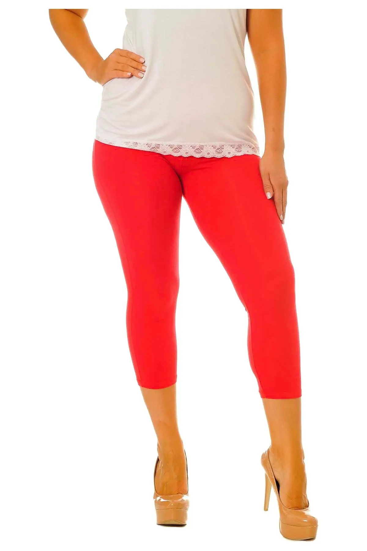 3/4 Length Cropped Leggings