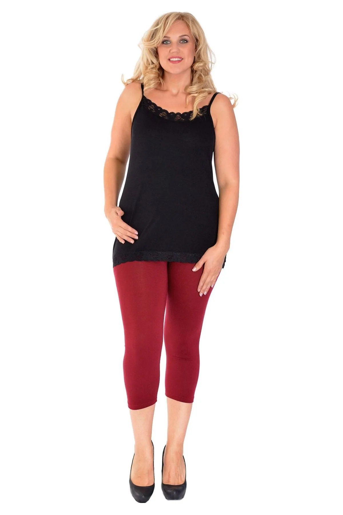 3/4 Length Cropped Leggings