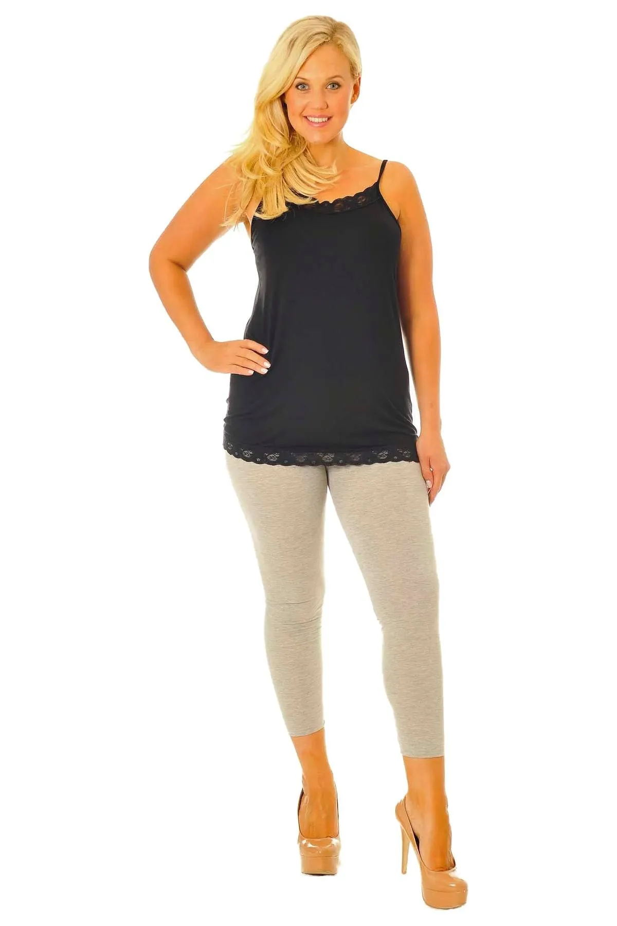 3/4 Length Cropped Leggings