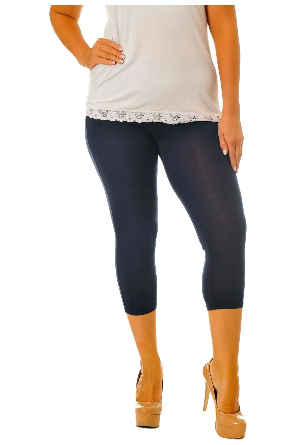 3/4 Length Cropped Leggings