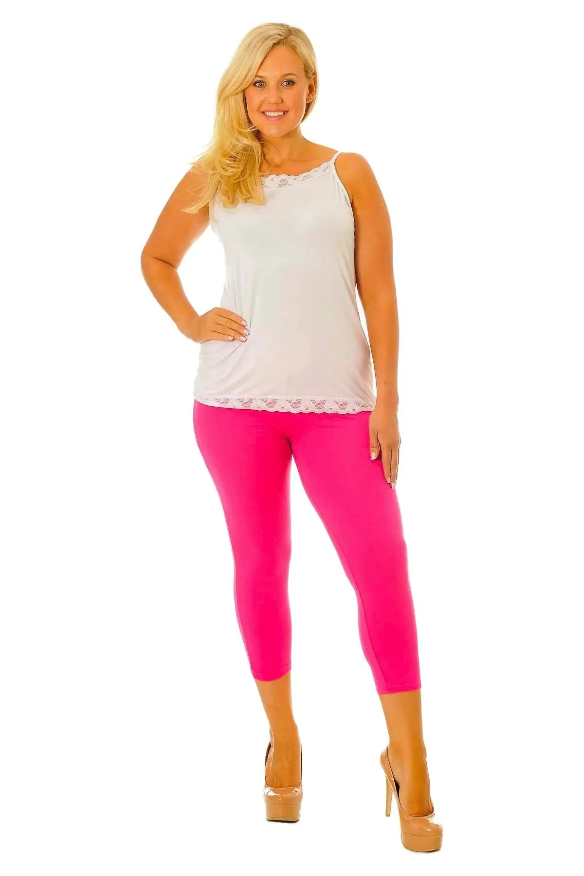 3/4 Length Cropped Leggings