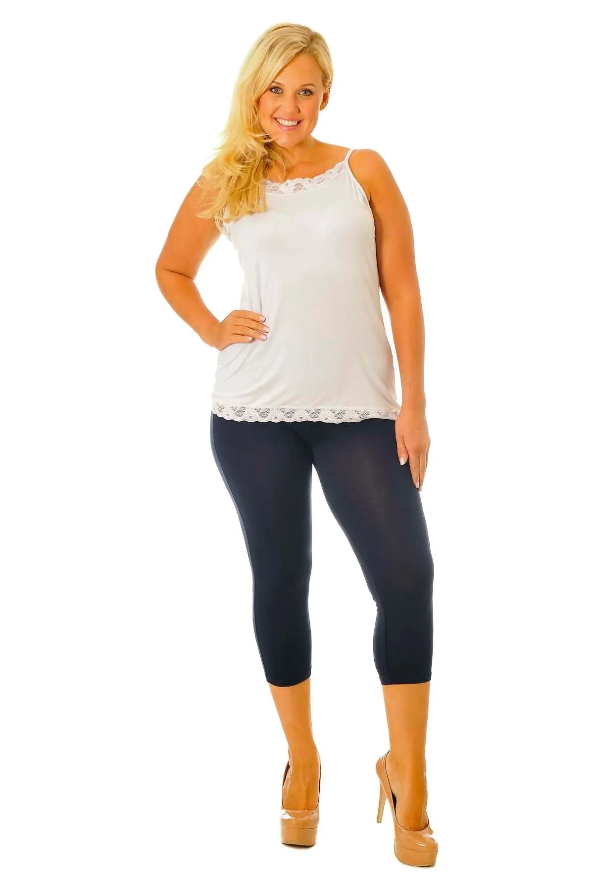 3/4 Length Cropped Leggings