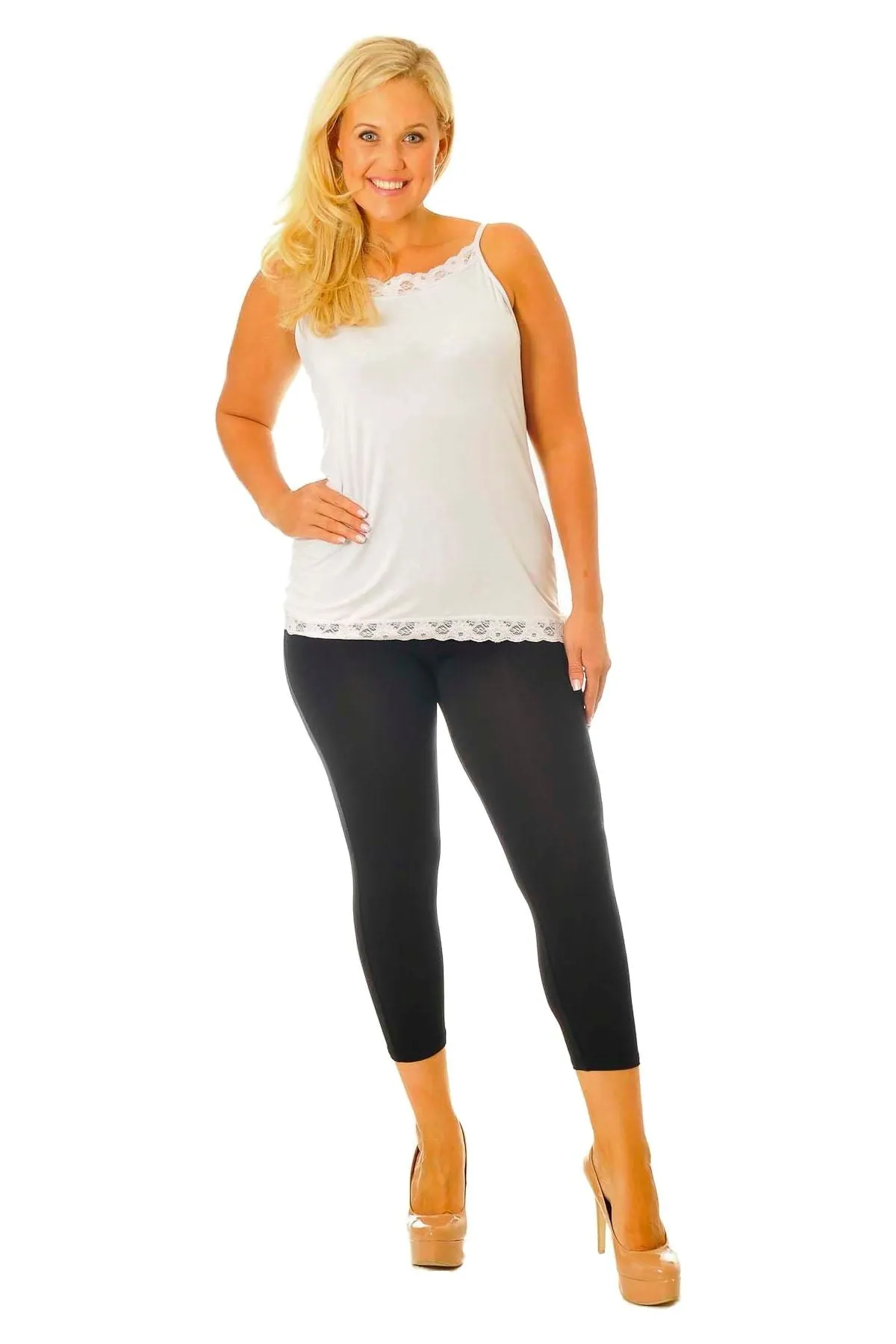 3/4 Length Cropped Leggings