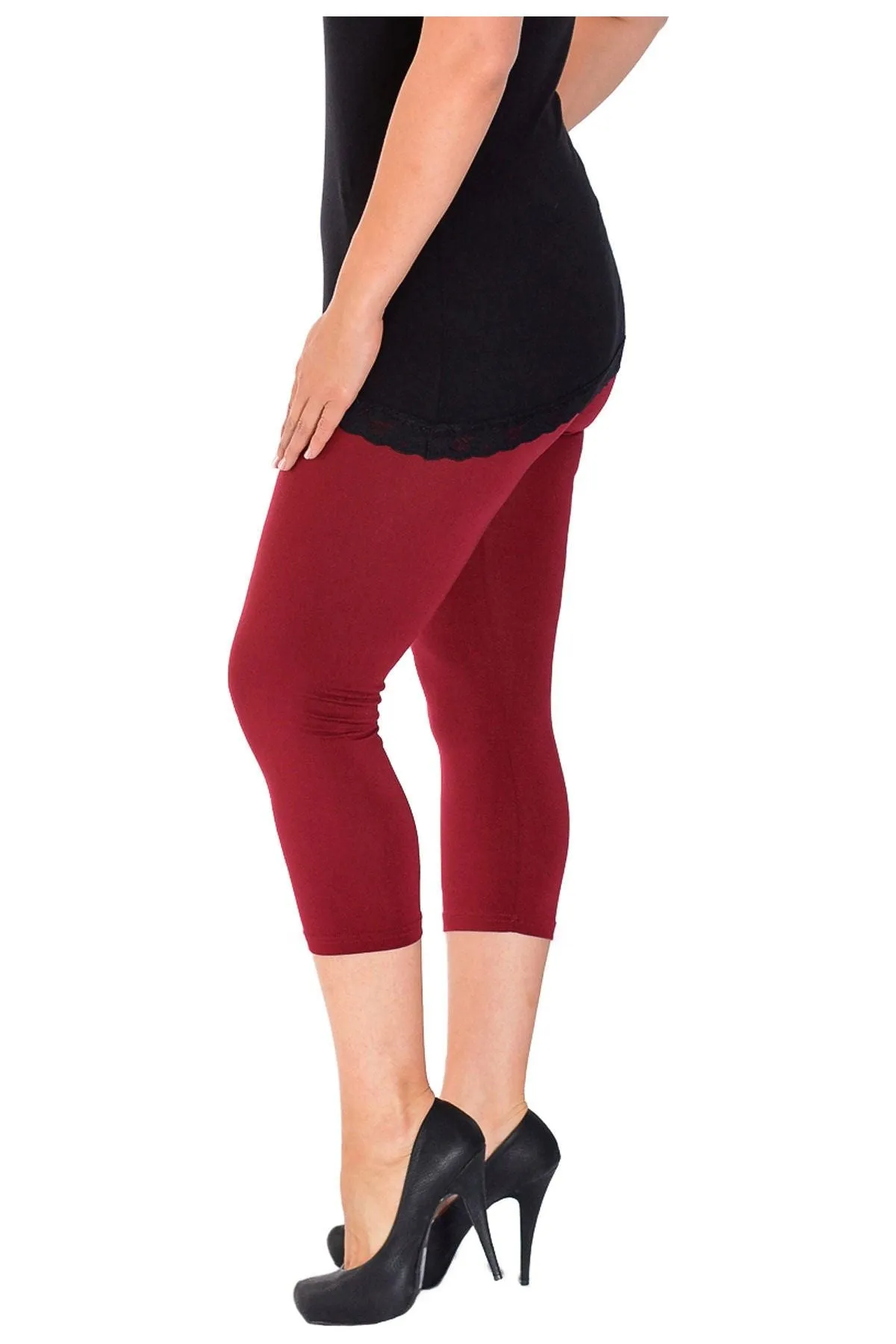 3/4 Length Cropped Leggings