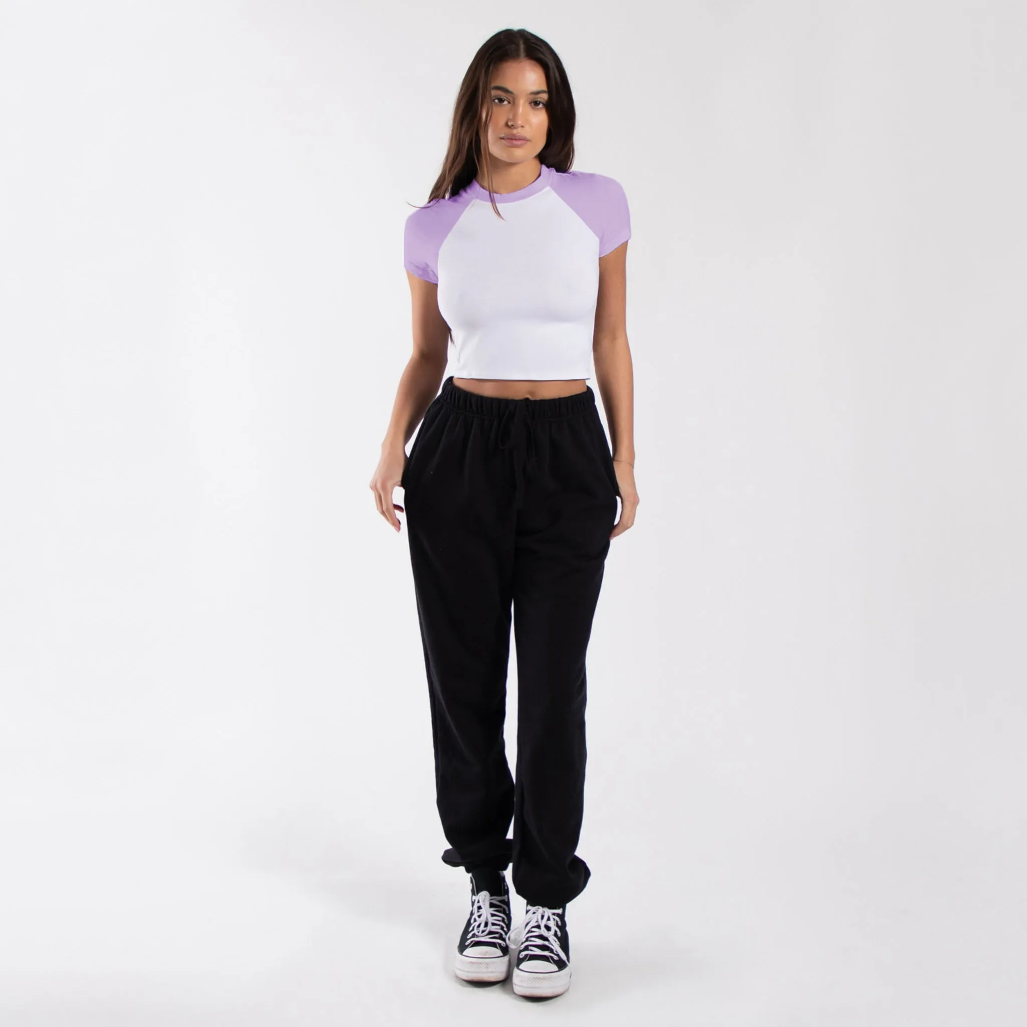 4001R - Women's Raglan Baby Tee