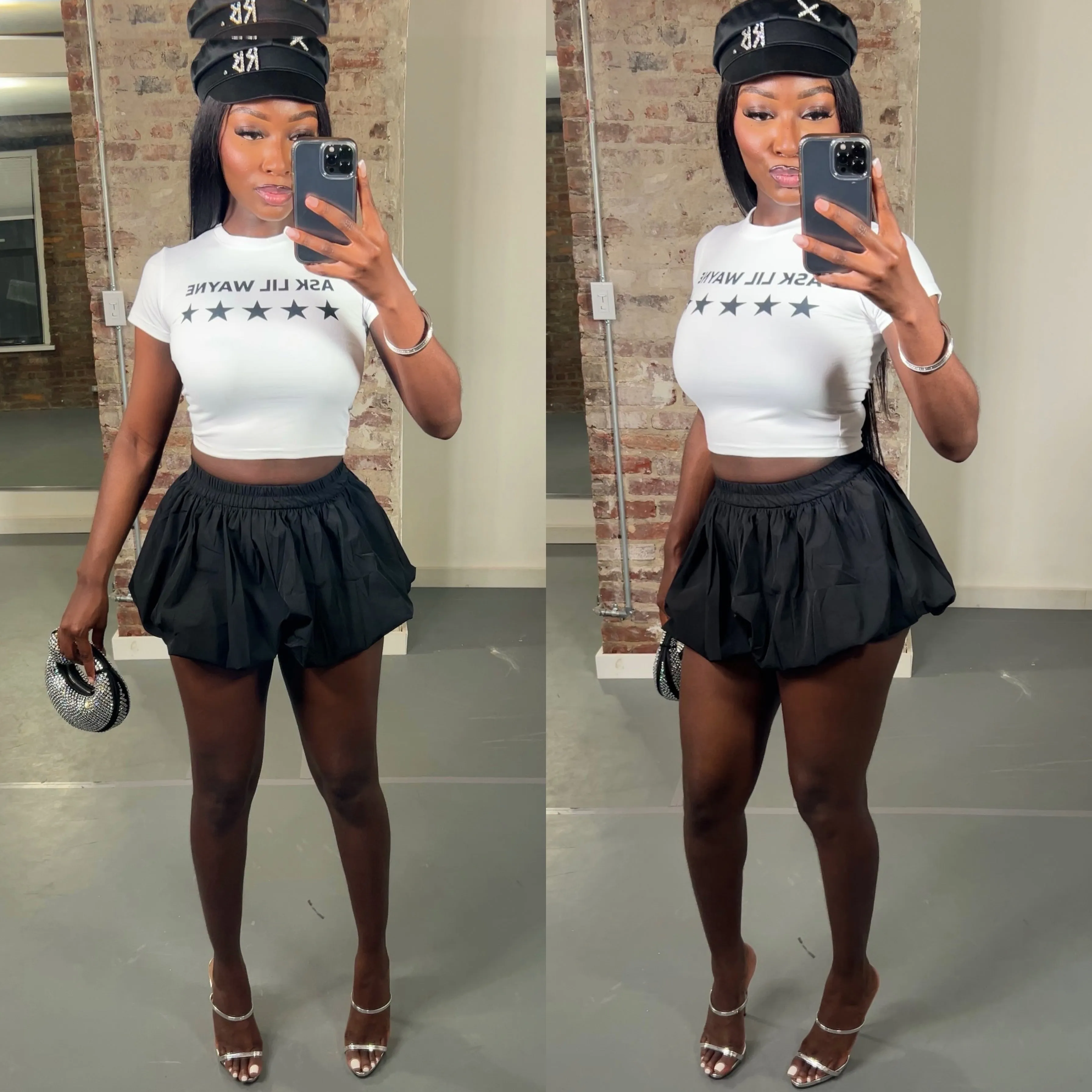 “5 star” Crop Top