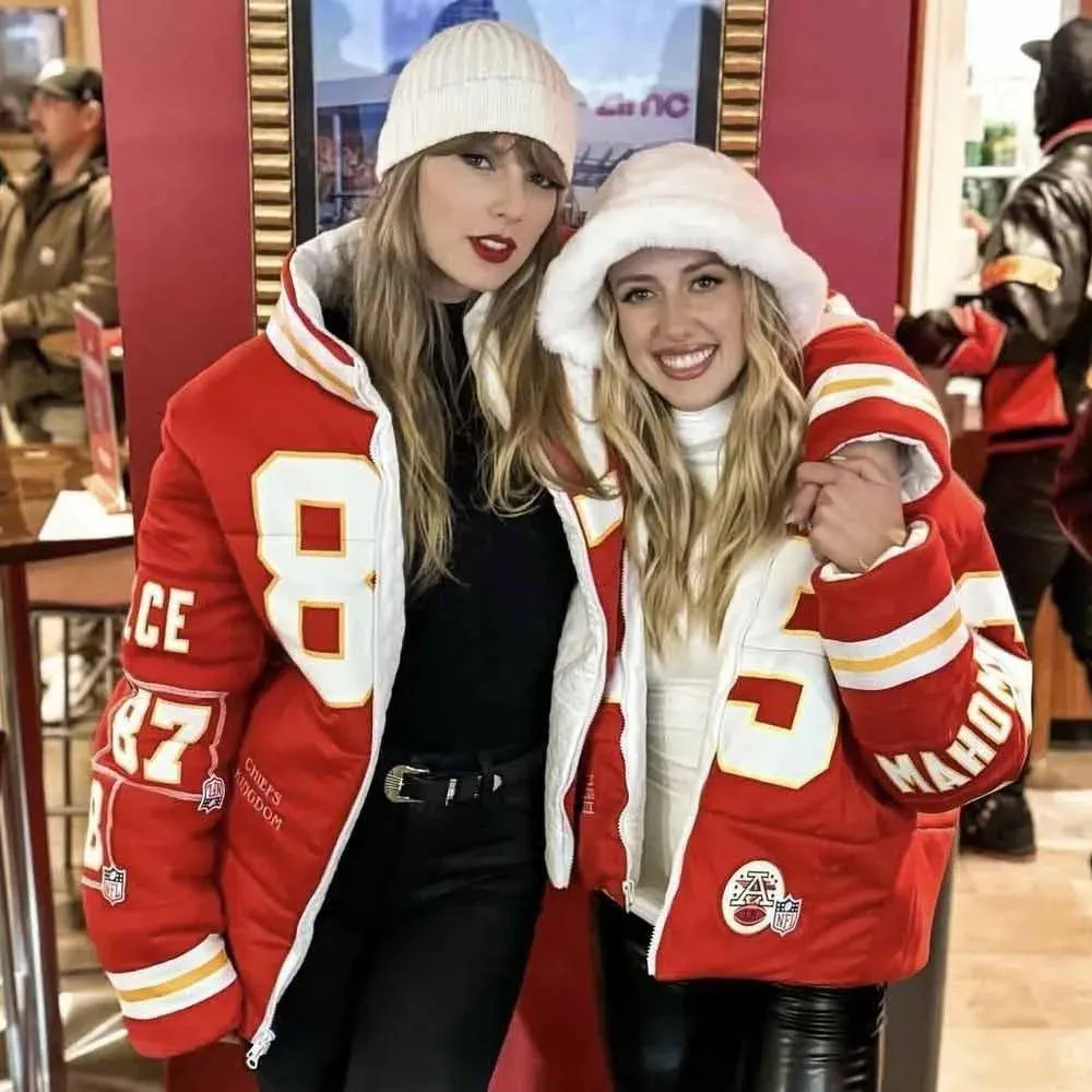 87 Kelce Taylor Swift Puffer Jacket
