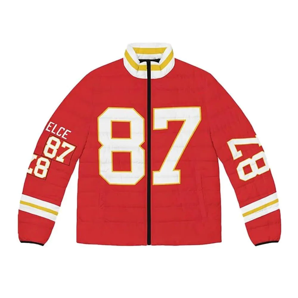 87 Kelce Taylor Swift Puffer Jacket
