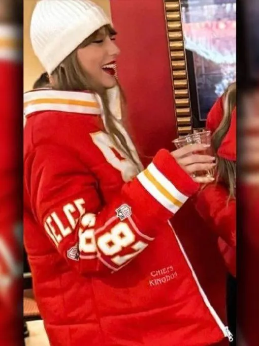 87 Kelce Taylor Swift Puffer Jacket