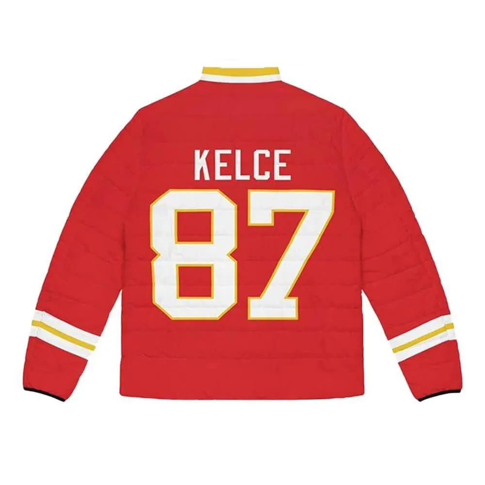 87 Kelce Taylor Swift Puffer Jacket