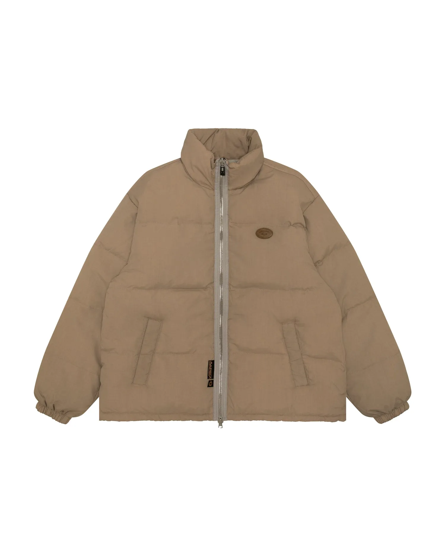 AAPENOW moonface logo puffer jacket
