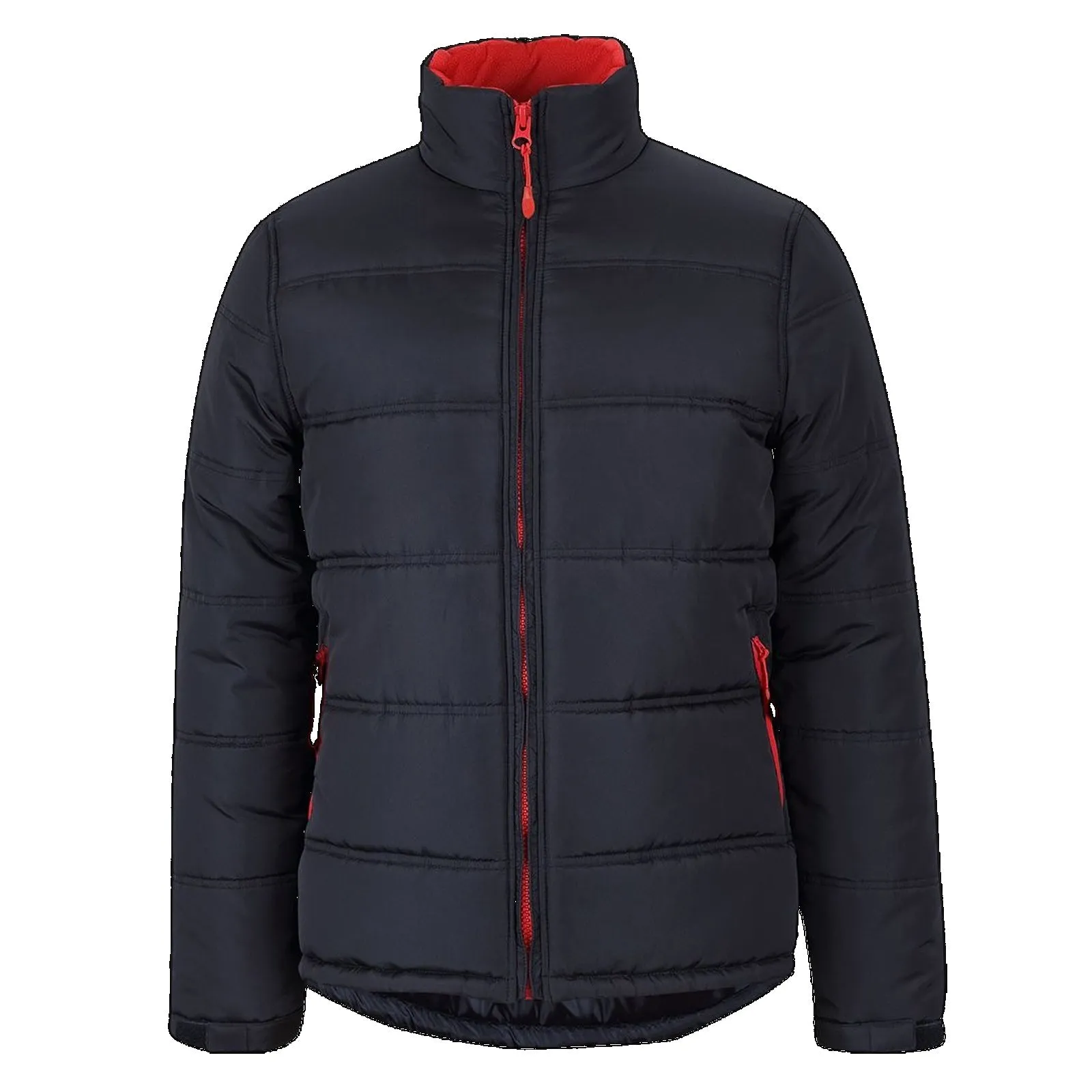 Adults Puffer Contrast Jacket