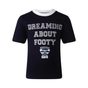 AFL TODDLERS PYJAMA SET GEELONG CATS