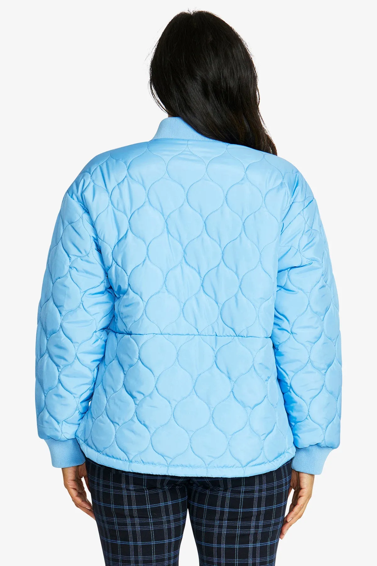 Amelie Puffer Jacket in Sky