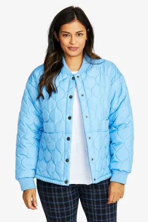 Amelie Puffer Jacket in Sky