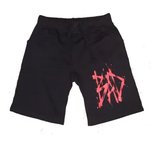 ANGER MANAGEMENT Bad Things Happen | Logo Sweat Shorts | Black | Mens