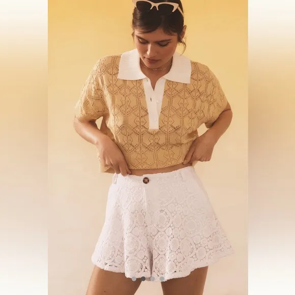 Anthropologie Skirty Shorts Size Small