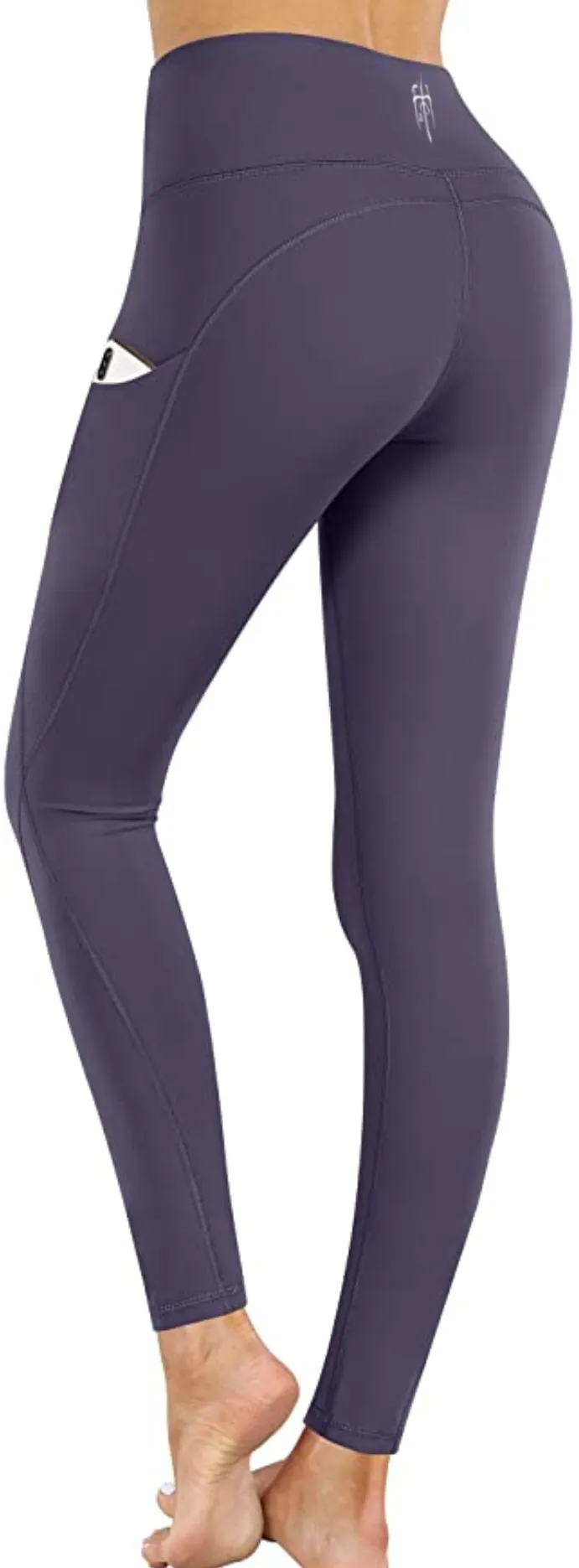 Ark High Waist Pocket Leggings - Dark Color (Super Eve Soft)