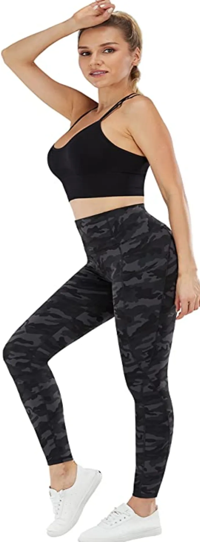 Ark High Waist Pocket Leggings - Dark Color (Super Eve Soft)