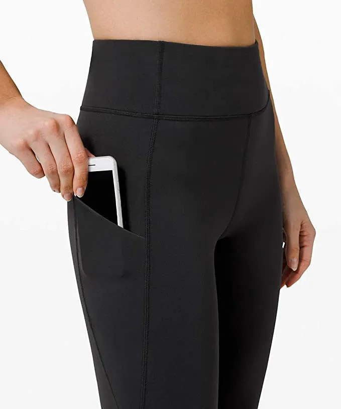 Ark High Waist Pocket Leggings - Dark Color (Super Eve Soft)