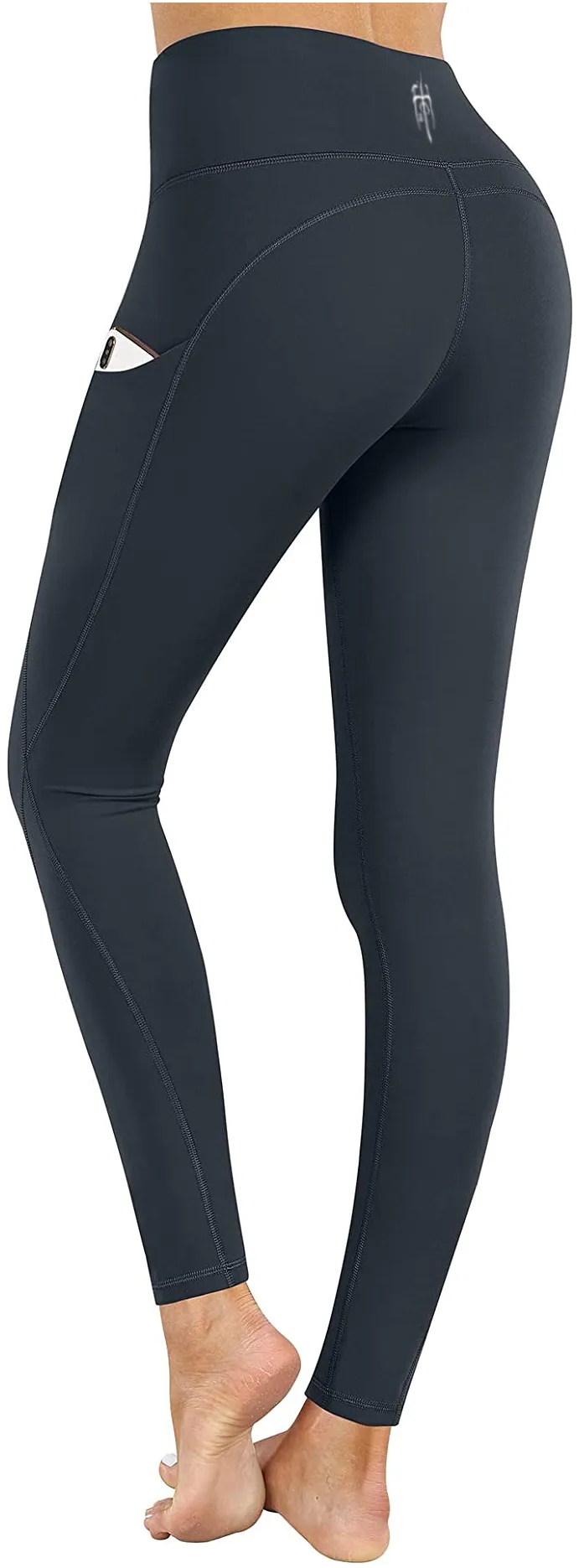 Ark High Waist Pocket Leggings - Dark Color (Super Eve Soft)