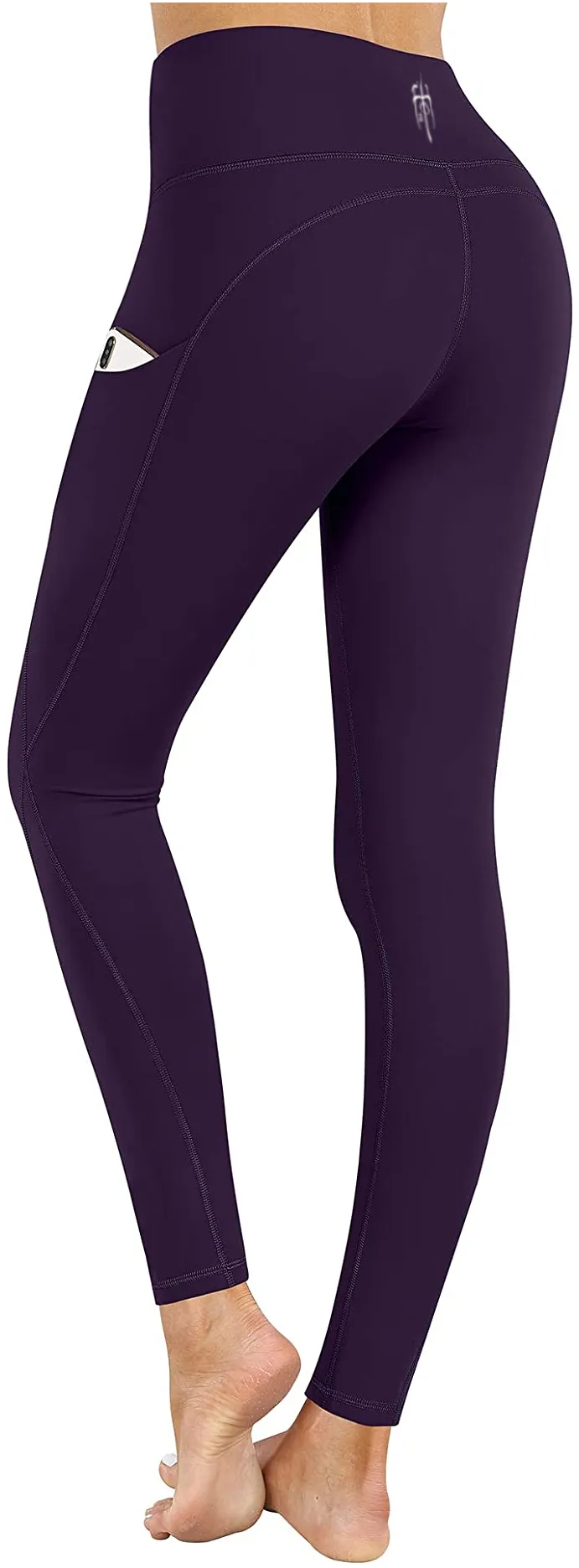 Ark High Waist Pocket Leggings - Dark Color (Super Eve Soft)