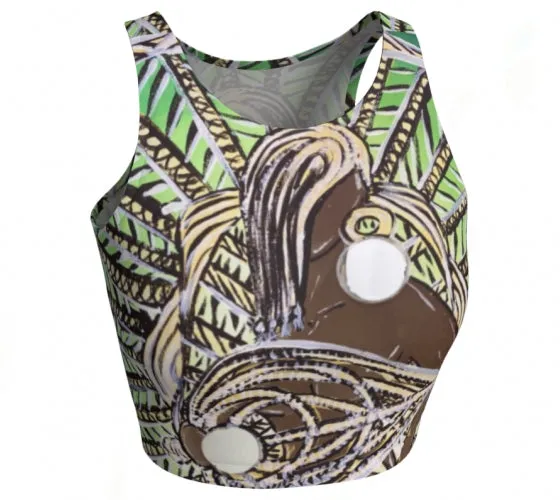 Armani Athletic Crop Top