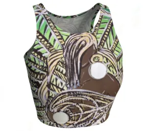 Armani Athletic Crop Top