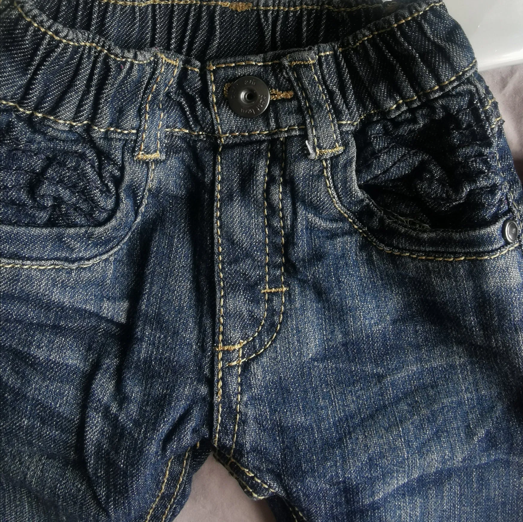 BABY BOY SIZE 3 MONTHS - PETIT LEM, 2 Piece Matching Outfit EUC B7