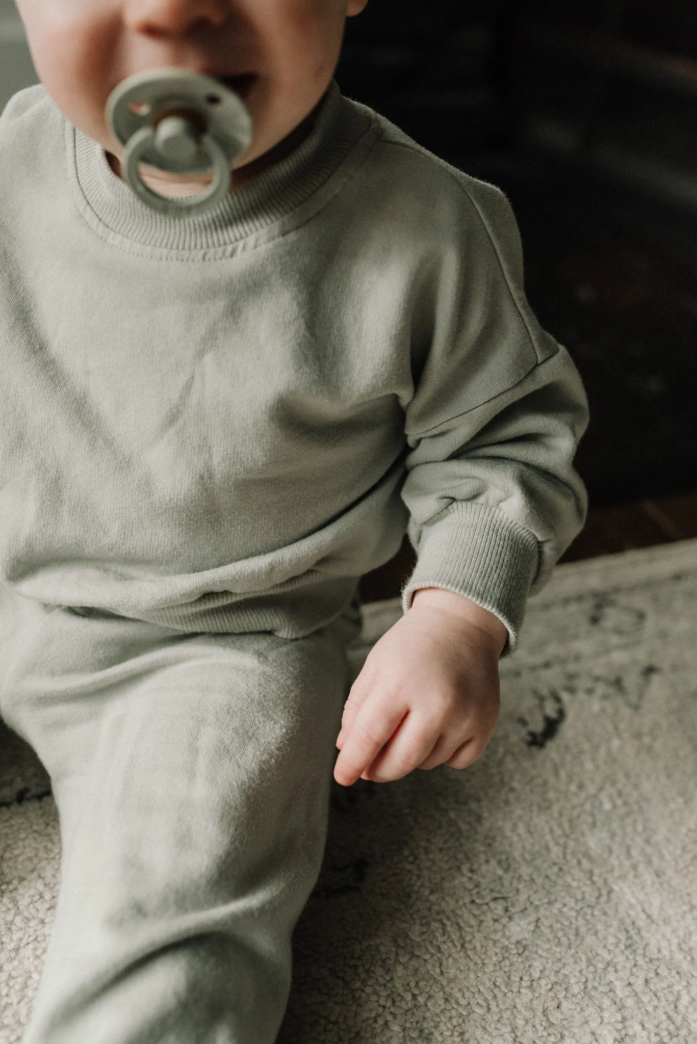 bamboo fleece sweater.