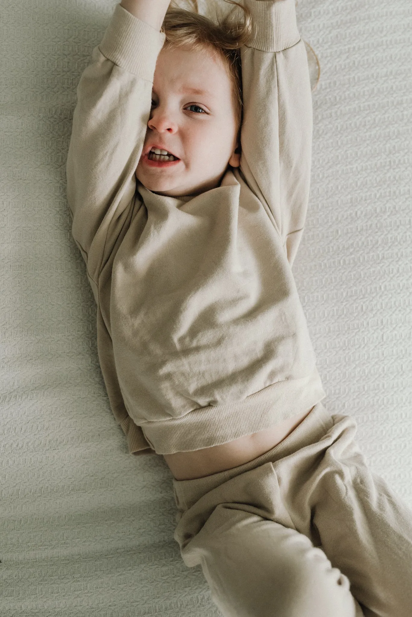 bamboo fleece sweater.