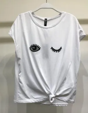 Bat Your Lashes Tied Top