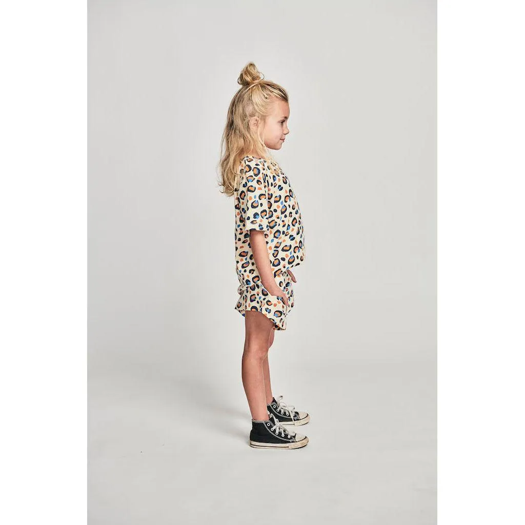 Beach Short - Dusk Leopard