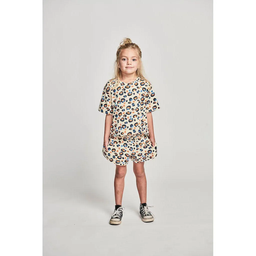 Beach Short - Dusk Leopard
