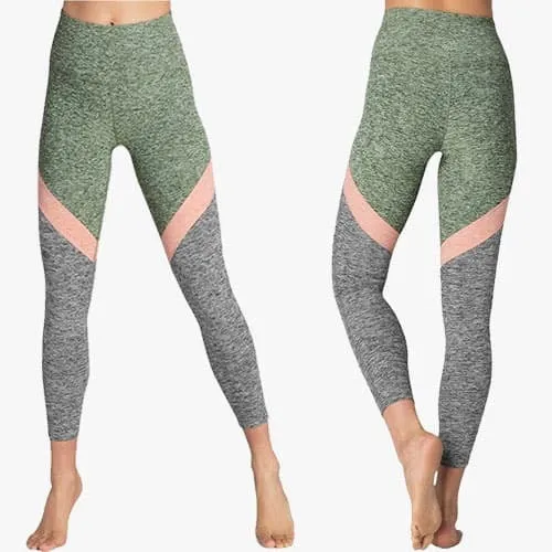 Beyond Yoga High Waisted Tri-Panel Midi Legging