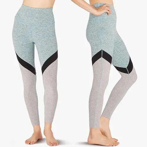 Beyond Yoga High Waisted Tri-Panel Midi Legging