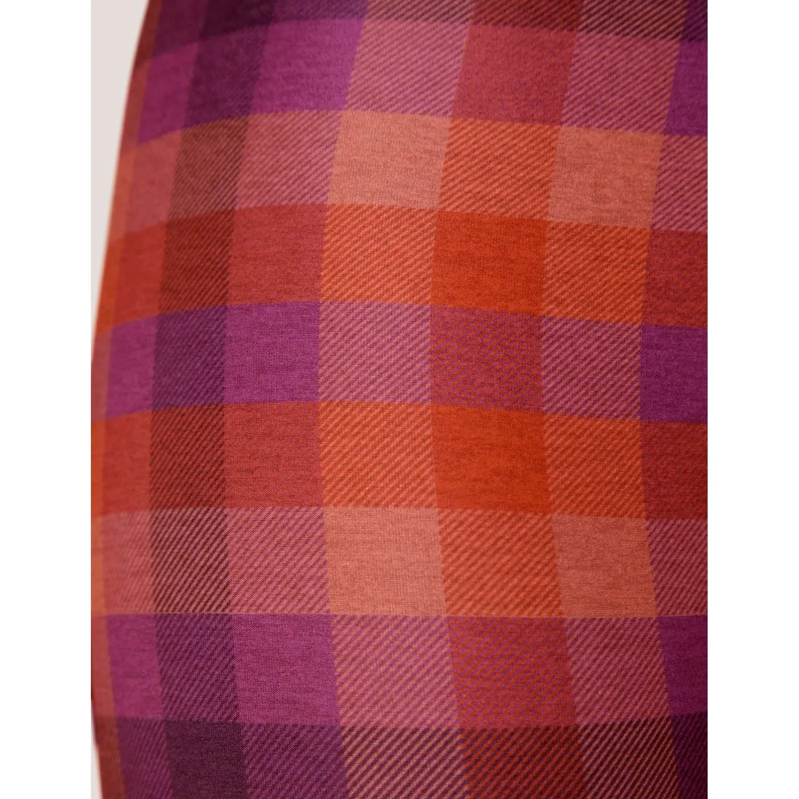 Beyond Yoga Softmark Caught In The Midi High Waisted Legging - Chai Winter Check