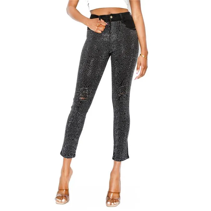 Black Denim Pant