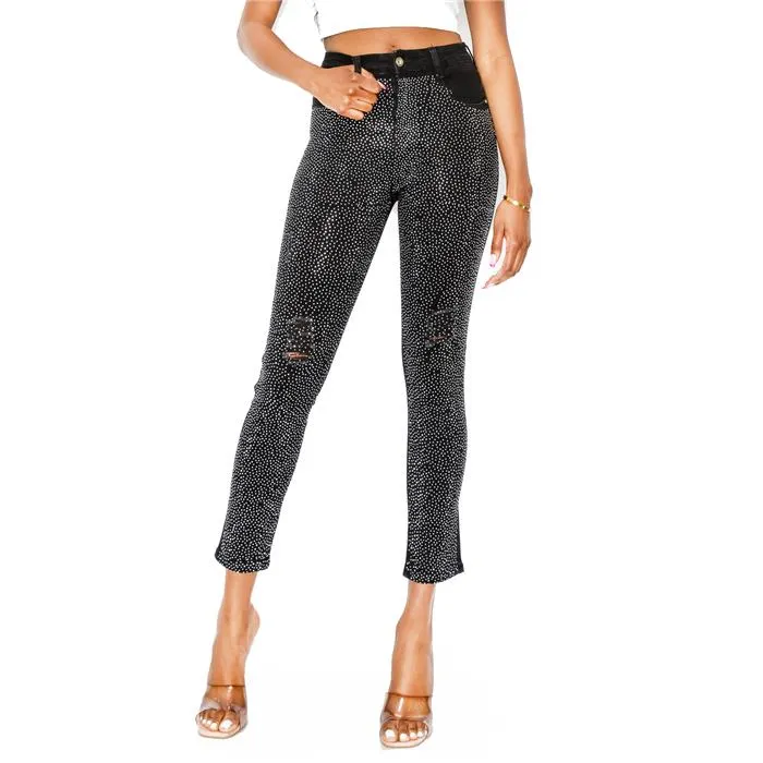 Black Denim Pant
