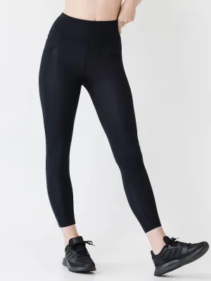 Black Workout Pocket Legging 7/8